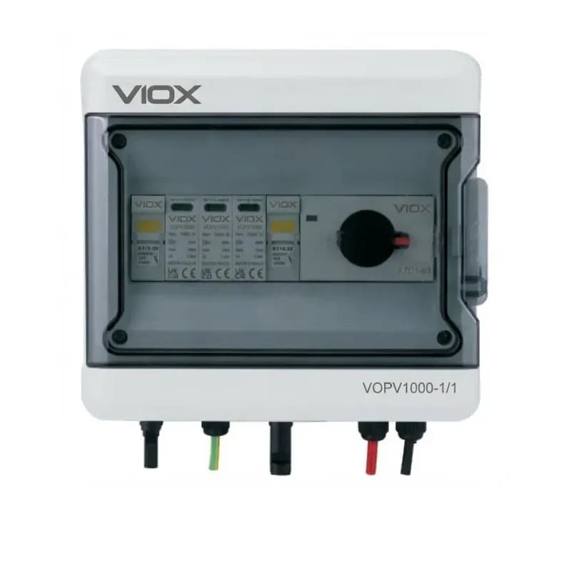 VOPV1000-1/1 1000V one-input one-output solar PV combiner box