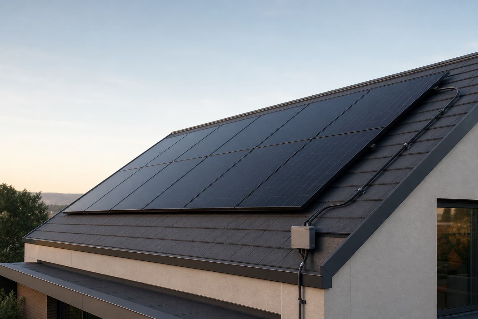 Rooftop Solar photovoltaic installation