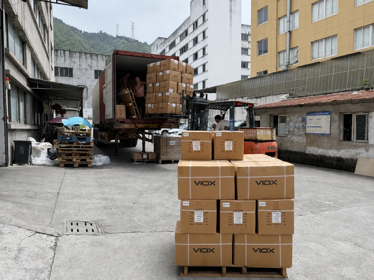VIOX export order container loading